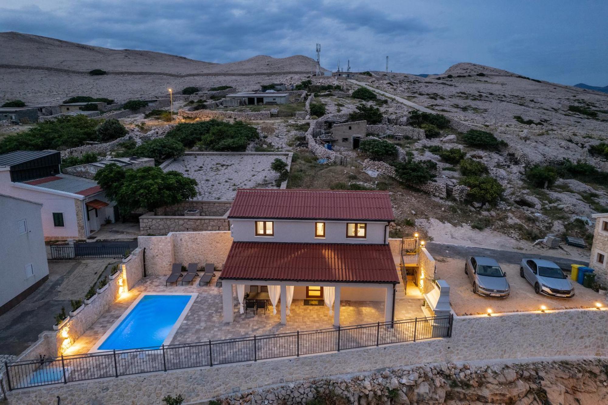 Villa Kamia With Private Heated Pool And Electric Vehicle Adapter Zubovići Exteriér fotografie