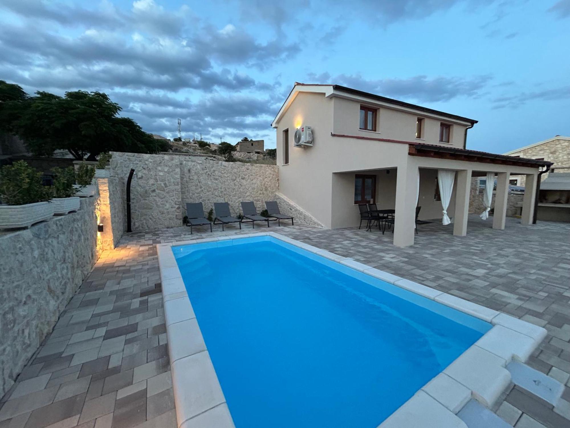 Villa Kamia With Private Heated Pool And Electric Vehicle Adapter Zubovići Exteriér fotografie