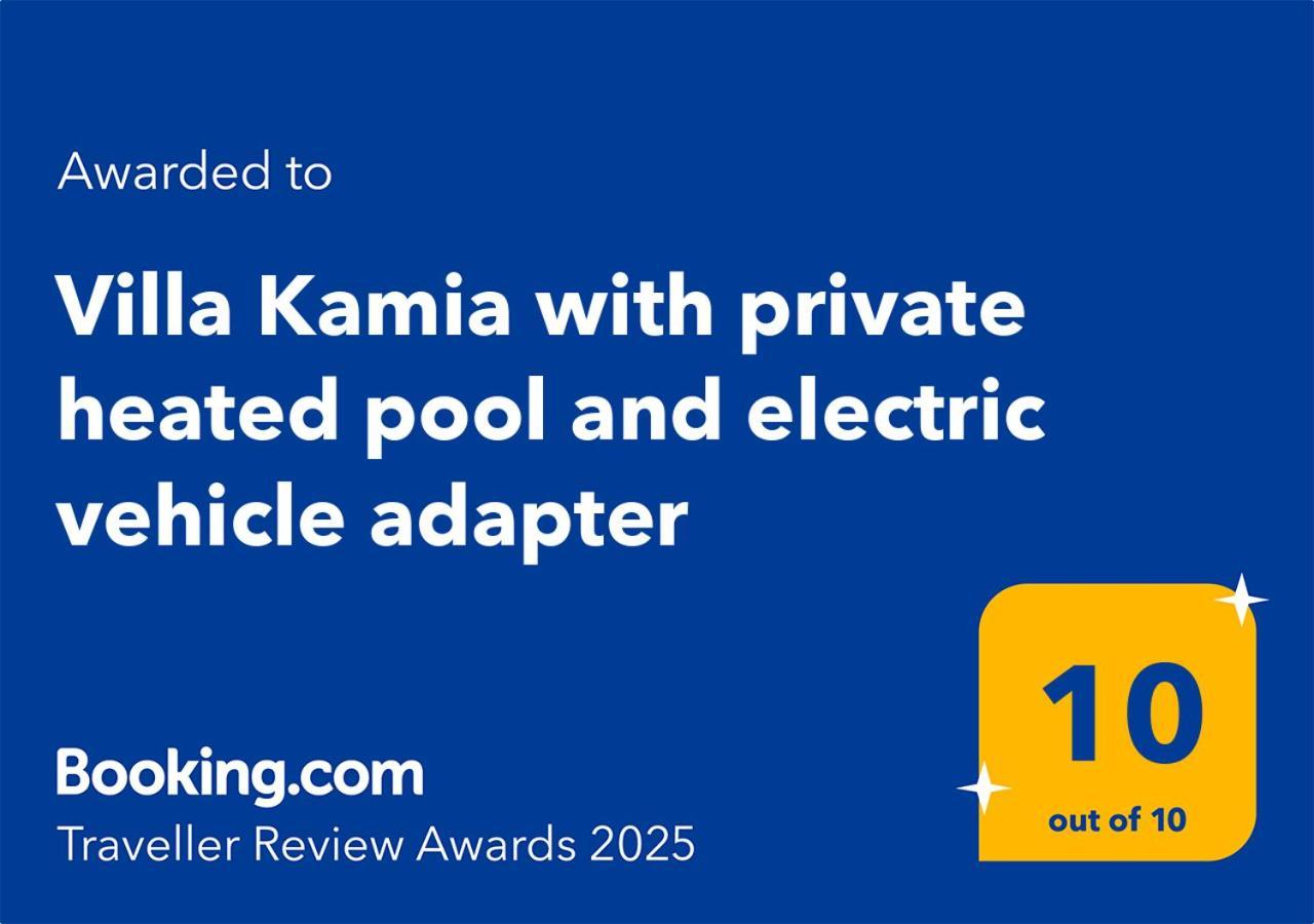 Villa Kamia With Private Heated Pool And Electric Vehicle Adapter Zubovići Exteriér fotografie